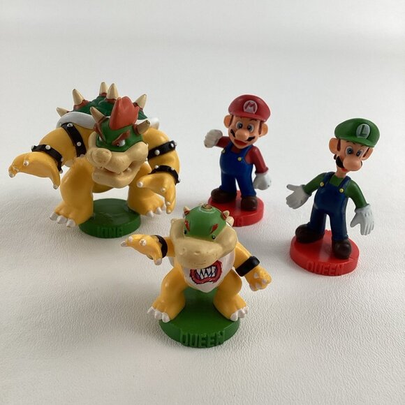 Nintendo Other - Super Mario Chess Collector Edition Replacement King Queen Lot Bowser Nintendo 3